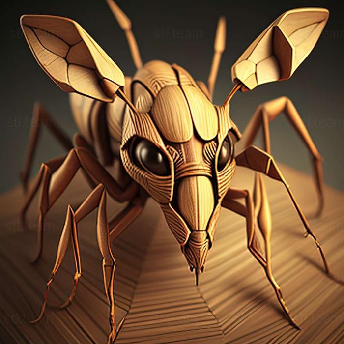 3D model Camponotus interjectus (STL)